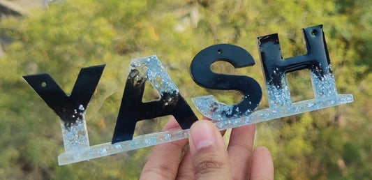 Resin Table Stand Name Plate