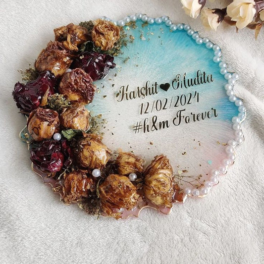 Customized Resin wedding memory frame