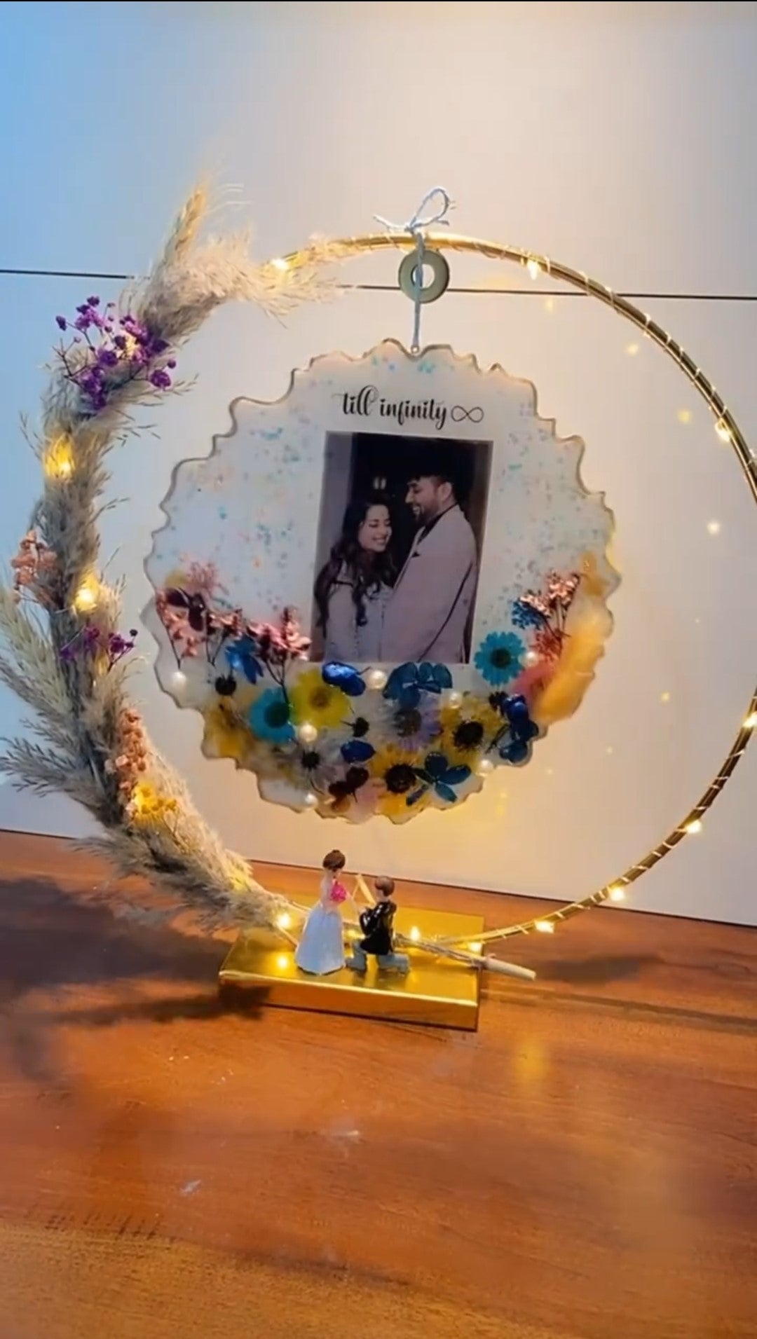 Customized Resin photo Lamp