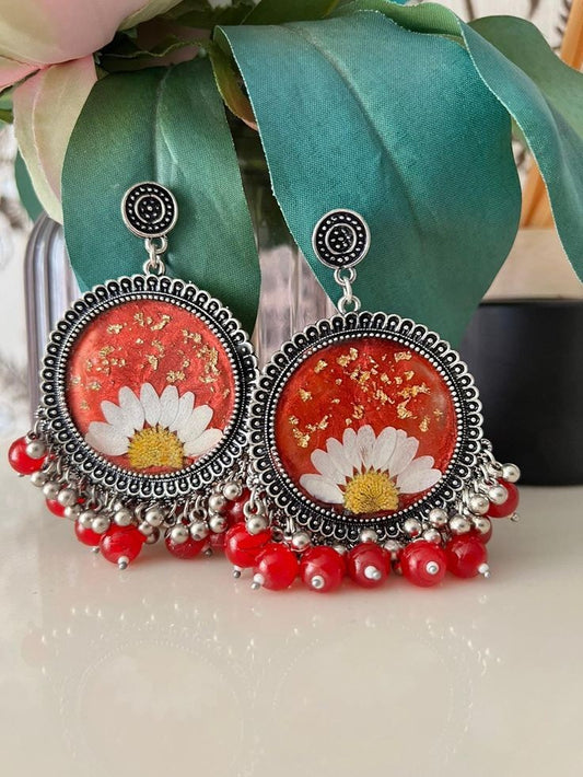 Flower Preserved Earring